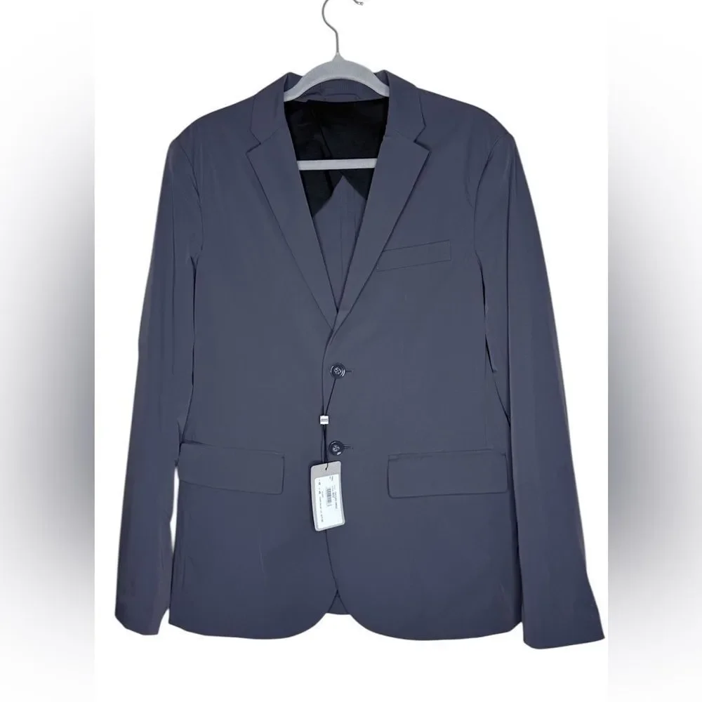 NWT Armani Collezioni Dark Gray Blazer Size 48